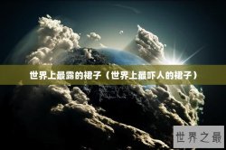 世界上最露的裙子（世界上最吓人的裙子）
