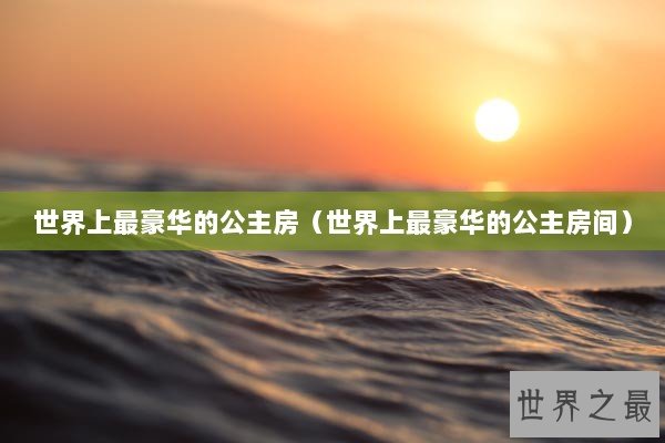 世界上最豪华的公主房（世界上最豪华的公主房间）