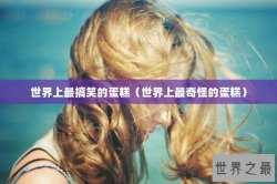 世界上最搞笑的蛋糕（世界上最奇怪的蛋糕）