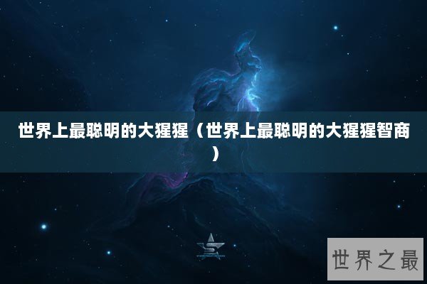 世界上最聪明的大猩猩（世界上最聪明的大猩猩智商）