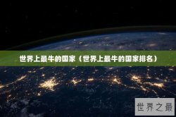 世界上最牛的国家（世界上最牛的国家排名）