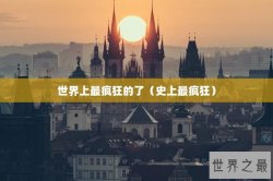 世界上最疯狂的了（史上最疯狂）
