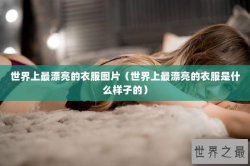 世界上最漂亮的衣服图片（世界上最漂亮的衣服是什么样子的）