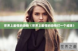 世界上最怪的动物（世界上最怪的动物打一个成语）