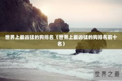 世界上最凶猛的狗排名（世界上最凶猛的狗排名前十名）