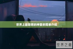 世界上最聪明的神童的简单介绍