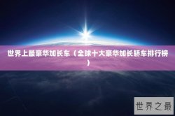 世界上最豪华加长车（全球十大豪华加长轿车排行榜）