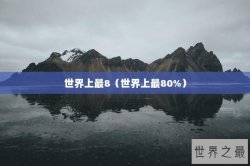 世界上最8（世界上最80%）