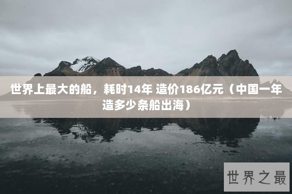 世界上最大的船，耗时14年 造价186亿元（中国一年造多少条船出海）