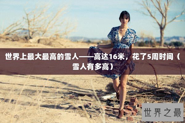 世界上最大最高的雪人——高达16米，花了5周时间（雪人有多高）