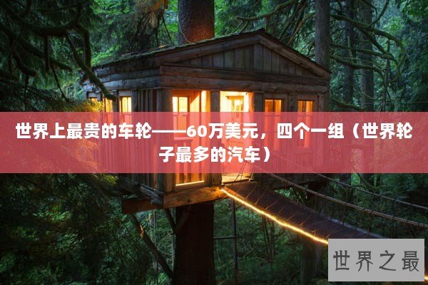 世界上最贵的车轮——60万美元，四个一组（世界轮子最多的汽车）
