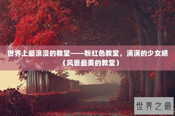 世界上最浪漫的教堂——粉红色教堂，满满的少女感（风景最美的教堂）