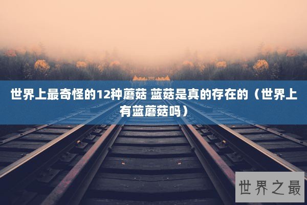 世界上最奇怪的12种蘑菇 蓝菇是真的存在的（世界上有蓝蘑菇吗）