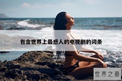 包含世界上最感人的电视剧的词条
