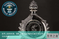 世界上最贵的酒，酒瓶上镶了6400颗钻石售价350万美元（带钻石的酒瓶）