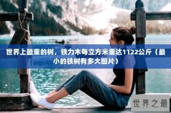 世界上最重的树，铁力木每立方米重达1122公斤（最小的铁树有多大图片）