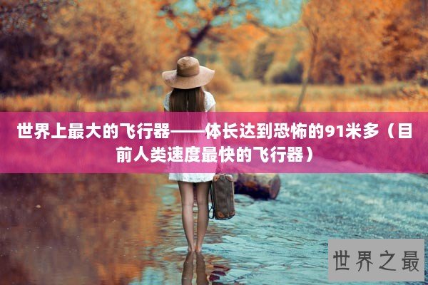 世界上最大的飞行器——体长达到恐怖的91米多（目前人类速度最快的飞行器）
