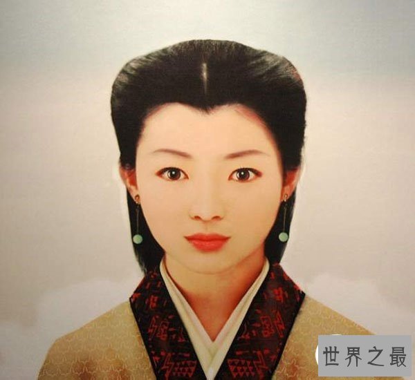 中国七大古尸模样还原图：个个均可谓绝世美女