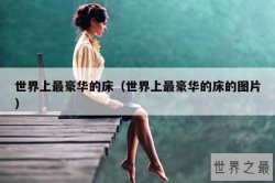 世界上最豪华的床（世界上最豪华的床的图片）