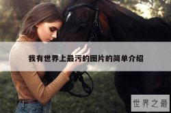 我有世界上最污的图片的简单介绍