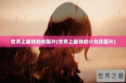 世界上最帅的枪图片(世界上最帅的小女孩图片)