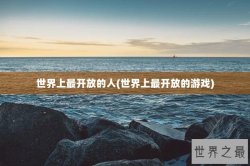 世界上最开放的人(世界上最开放的游戏)