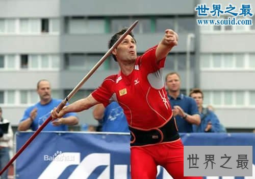 【图】标枪世界纪录，男子104.8米/女子72.25米