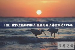 【图】世界上最胖的男人 墨西哥男子体重高达1194斤