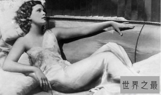 世界最美的女人 “CDMA之母”海蒂·拉玛(首位全裸入境女星)