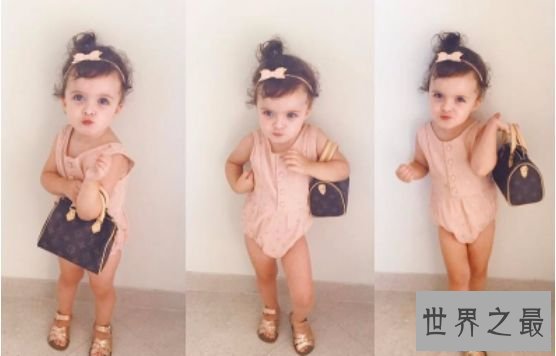 世界上最年轻的模特 米莉贝尔黛蒙德年仅2岁登上纽约古装周