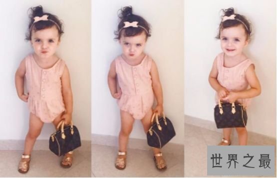 世界上最年轻的模特 米莉贝尔黛蒙德年仅2岁登上纽约古装周