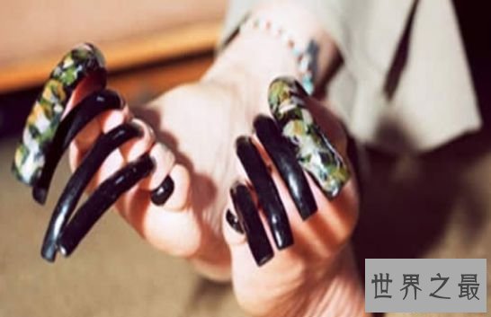 清点世界最长 印度男子左手指甲长度总和竟达9米