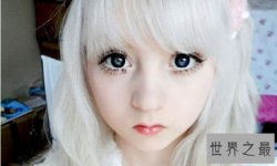 【图】世界上最白的人 白化病萝莉维纳斯·巴勒莫