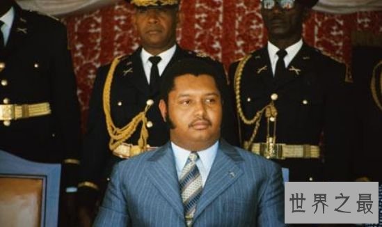 世界上最年轻的总统 年仅19岁的独裁者让-克洛德·杜瓦利埃