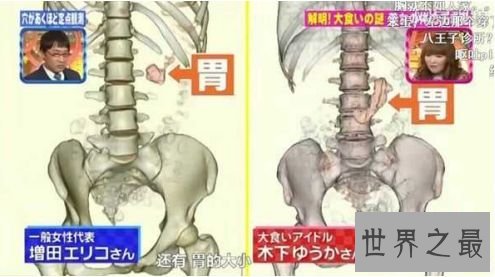最能吃的日本大胃王木下佑香 强大的胃一顿可能包容一个月的食物