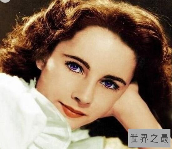 世界最美的眼睛 伊丽莎白泰勒那诱人心神的紫眸