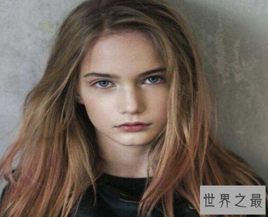 俄罗斯最美小女模 9岁气质童模玛尔塔·克里洛娃