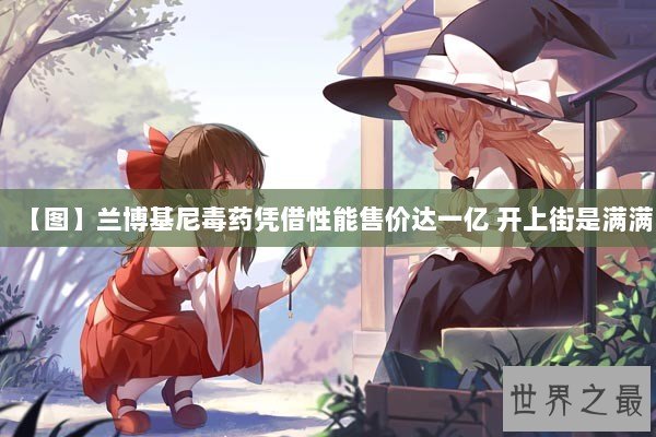 【图】兰博基尼毒药凭借性能售价达一亿 开上街是满满