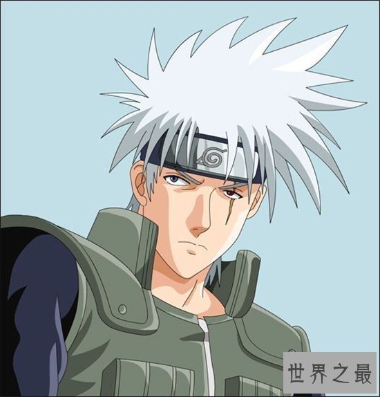 【图】卡卡西的真面目终于呈现 右脸上有显著的疤痕