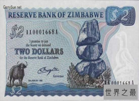 【图】世界上最不值钱的货币津巴布韦币 都用来当餐纸