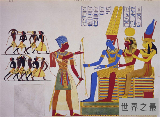 【图】拉美西斯二世与奈菲尔塔利恋情 两人生6个孩子均