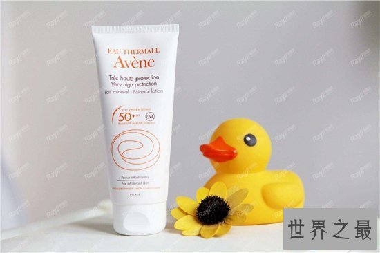 【图】寰球十大防晒霜排行榜 安热沙ANESSA成为最热门产