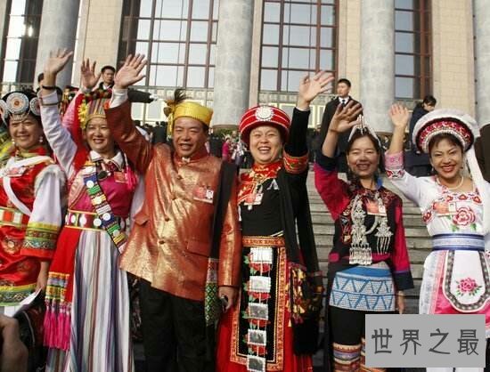 【图】中国人口起码的民族排名前十 第一名珞巴族仅
