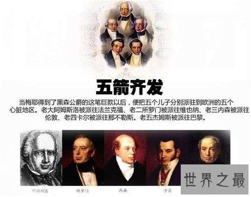 【图】罗斯柴尔德曾是欧洲顶级豪门 现在后裔扩散变平