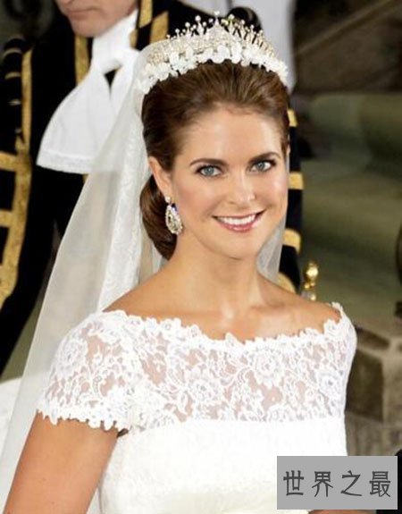 【图】欧洲最美公主玛德琳公主的梦境婚礼