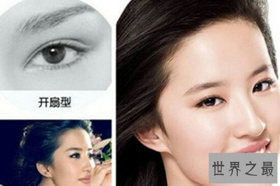 【图】丹凤眼是什么样的呢？看刘亦菲就好了
