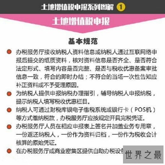 【图】土地增值税税率——房产取得收入的概率