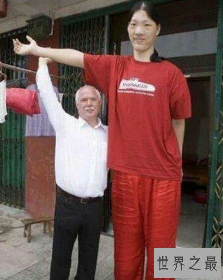 【图】世界女子身高最高纪录的保持者曾金莲如今还活