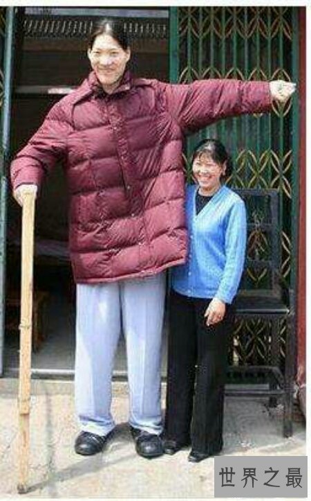 【图】世界女子身高最高纪录的保持者曾金莲如今还活
