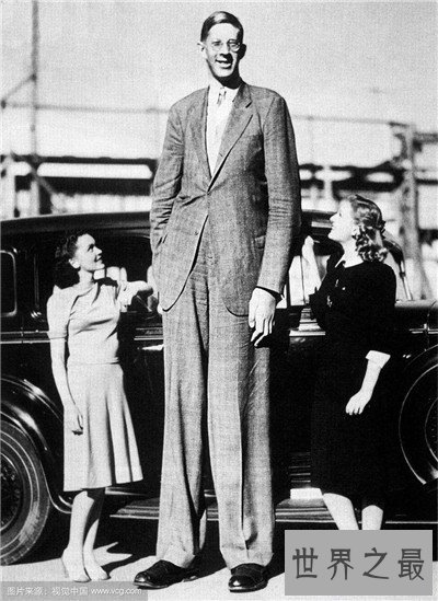 【图】世界上最高的人是谁 历史上最高的人三米一